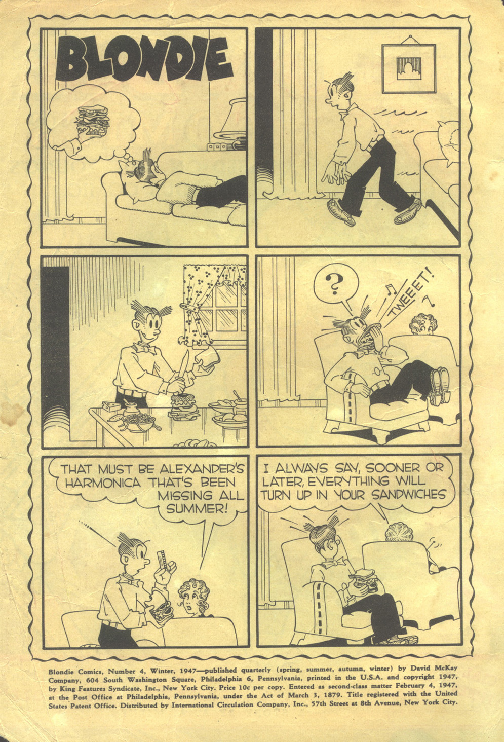 Blondie Comics Issue #4 - Page 2