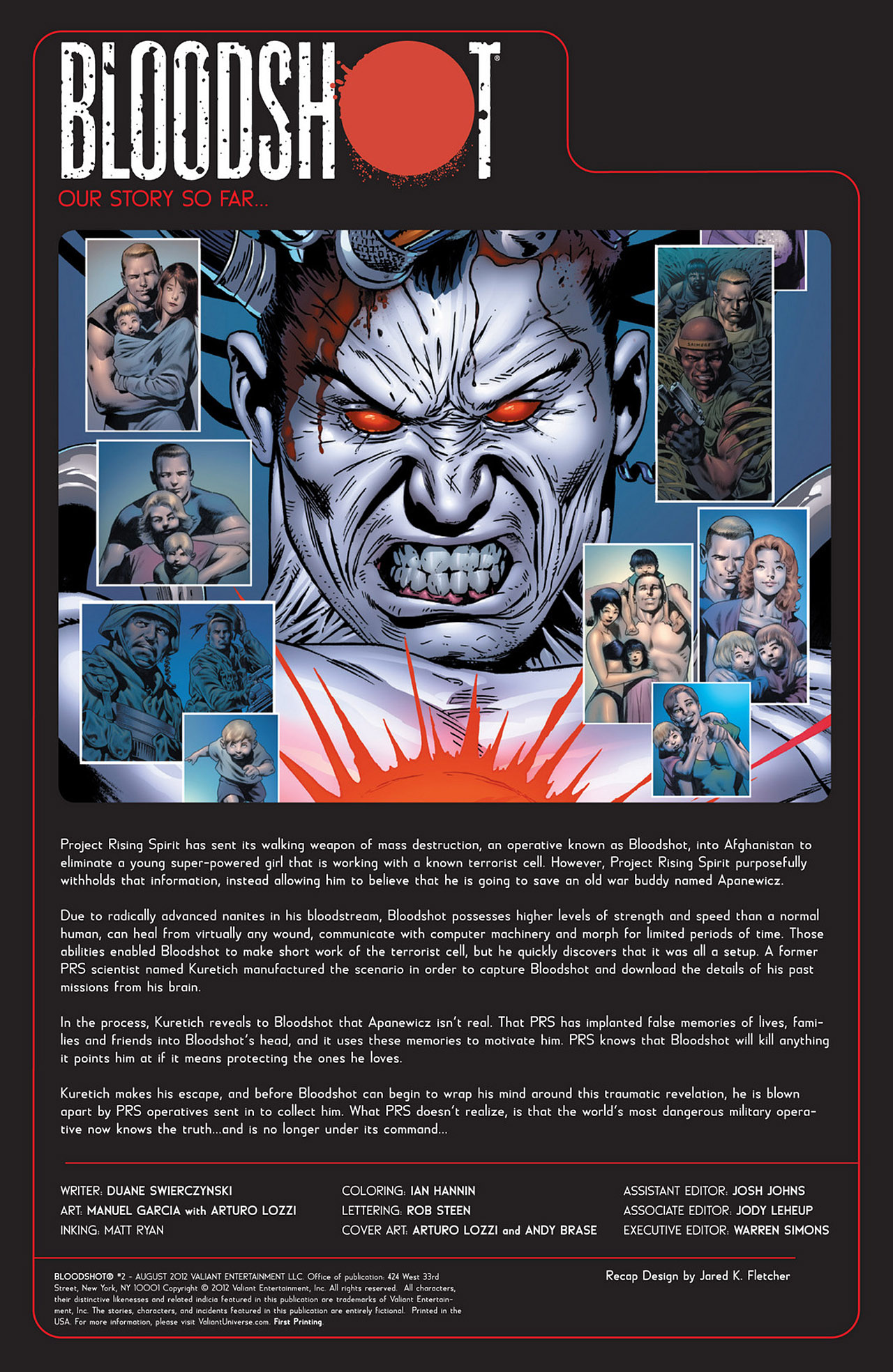 Bloodshot (2012) Issue #2 - Page 2