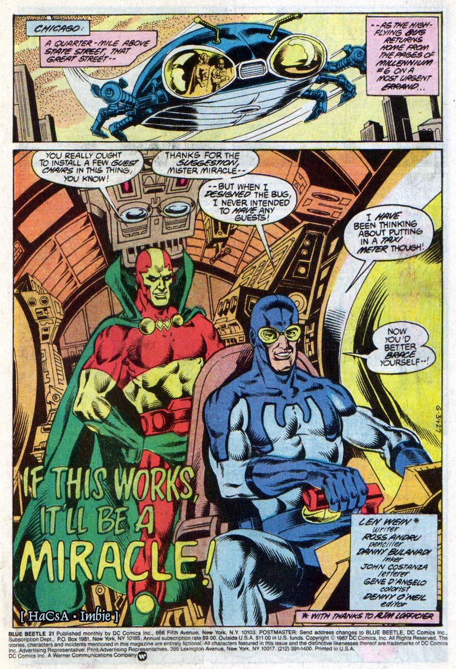 Blue Beetle (1986) Issue #21 - Page 2