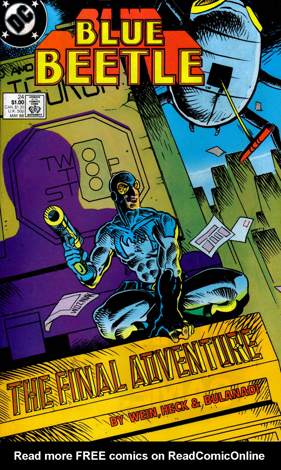 Blue Beetle (1986) Issue #24 - Page 1