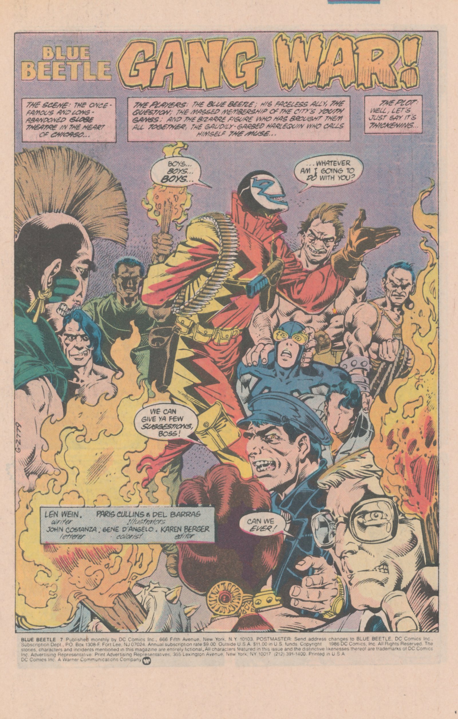 Blue Beetle (1986) Issue #7 - Page 3