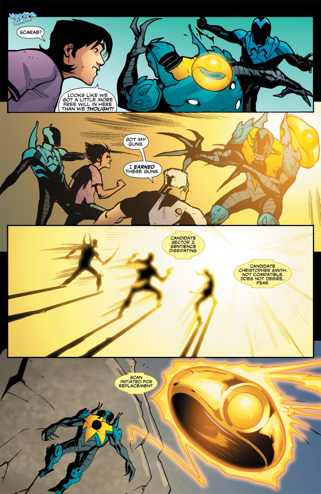 Blue Beetle (2006) Issue #20 - Page 22