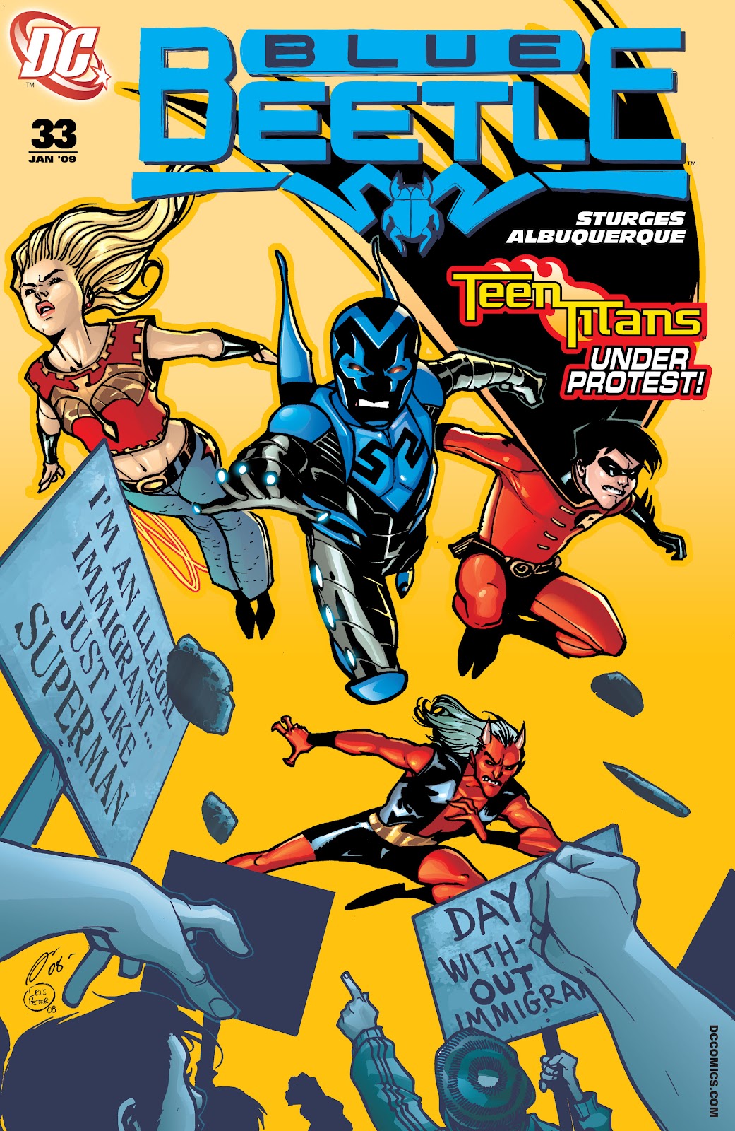 Blue Beetle (2006) Issue #33 - Page 1