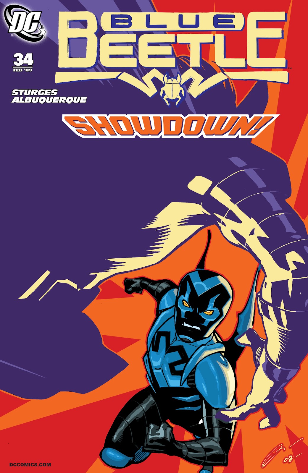 Blue Beetle (2006) Issue #34 - Page 1