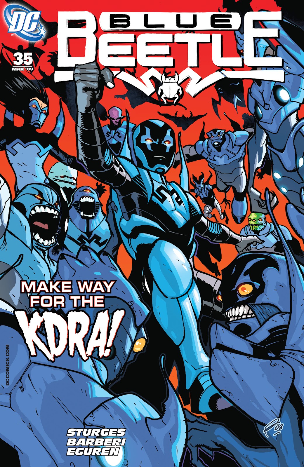 Blue Beetle (2006) Issue #35 - Page 1