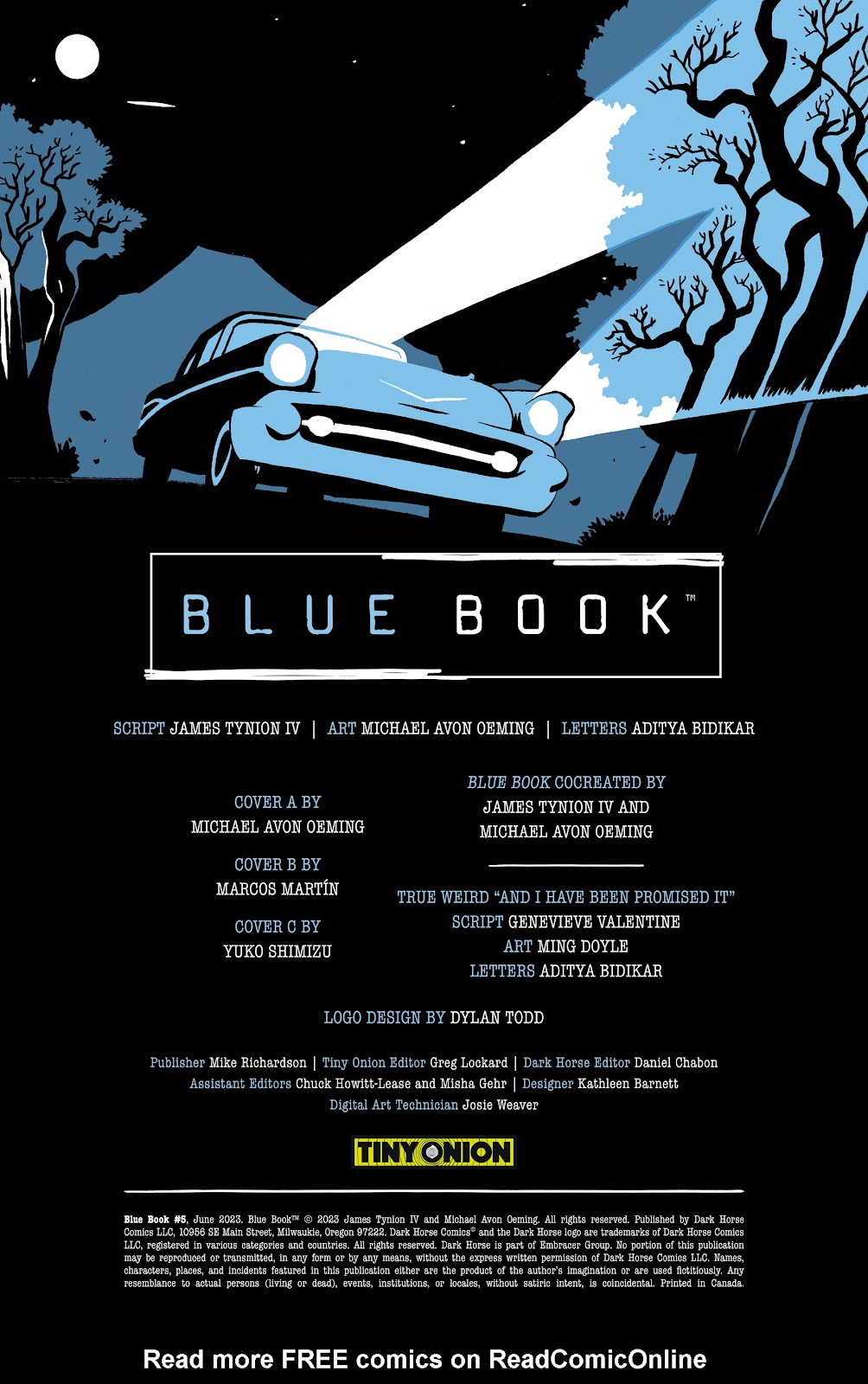 Blue Book Issue #5 - Page 2