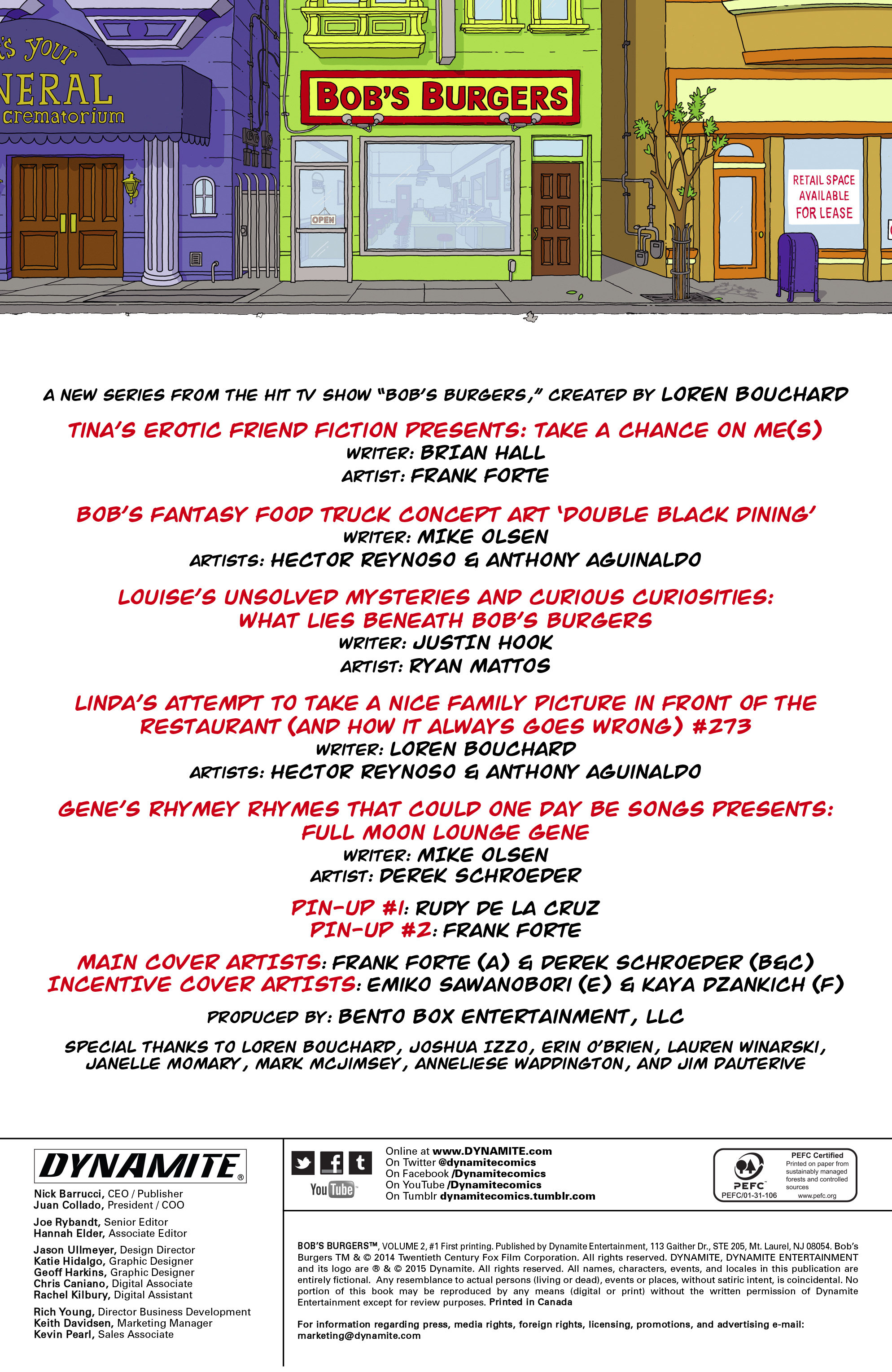 Bobs Burgers (2015) Issue #1 - Page 2