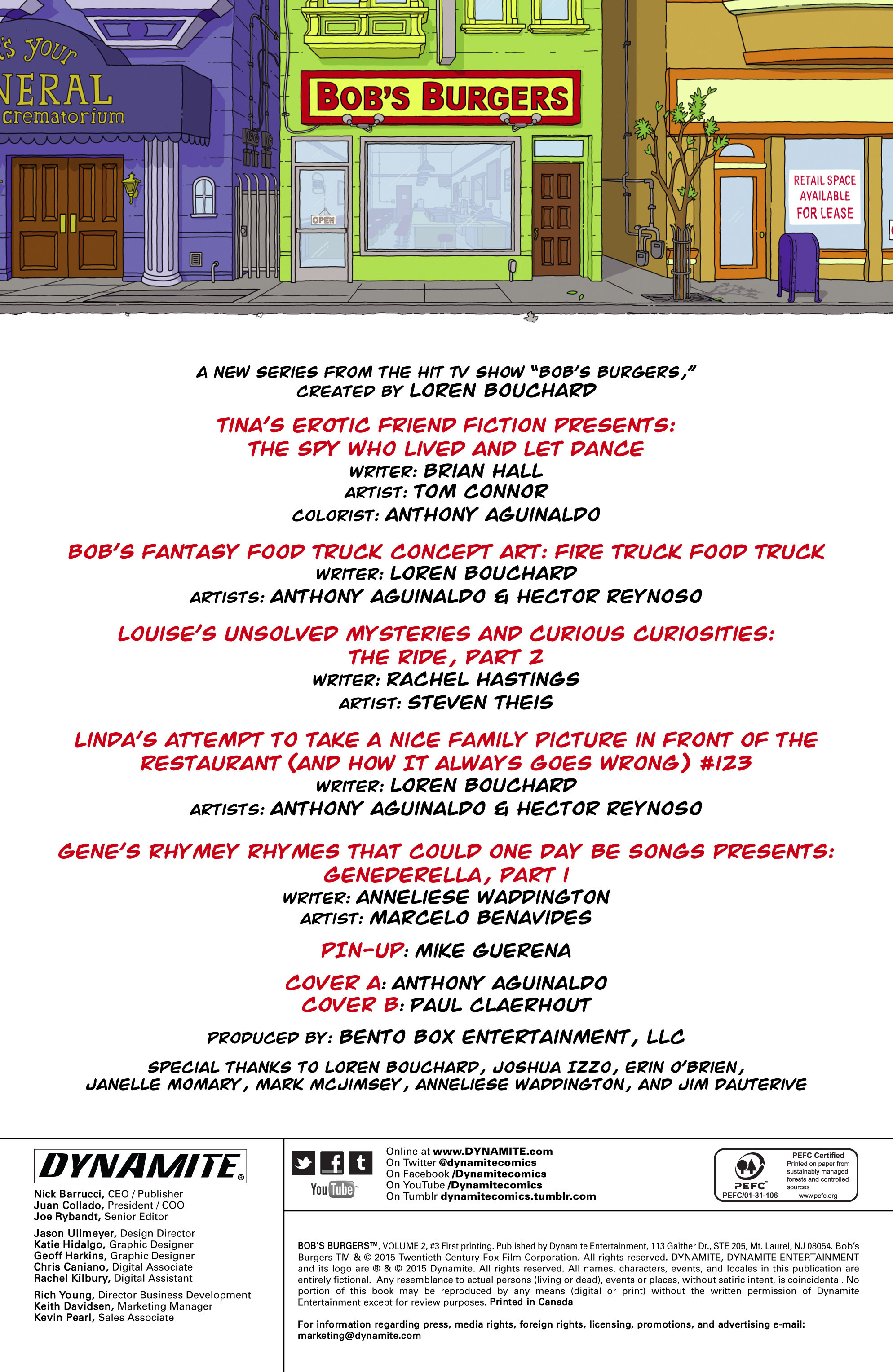 Bobs Burgers (2015) Issue #3 - Page 2