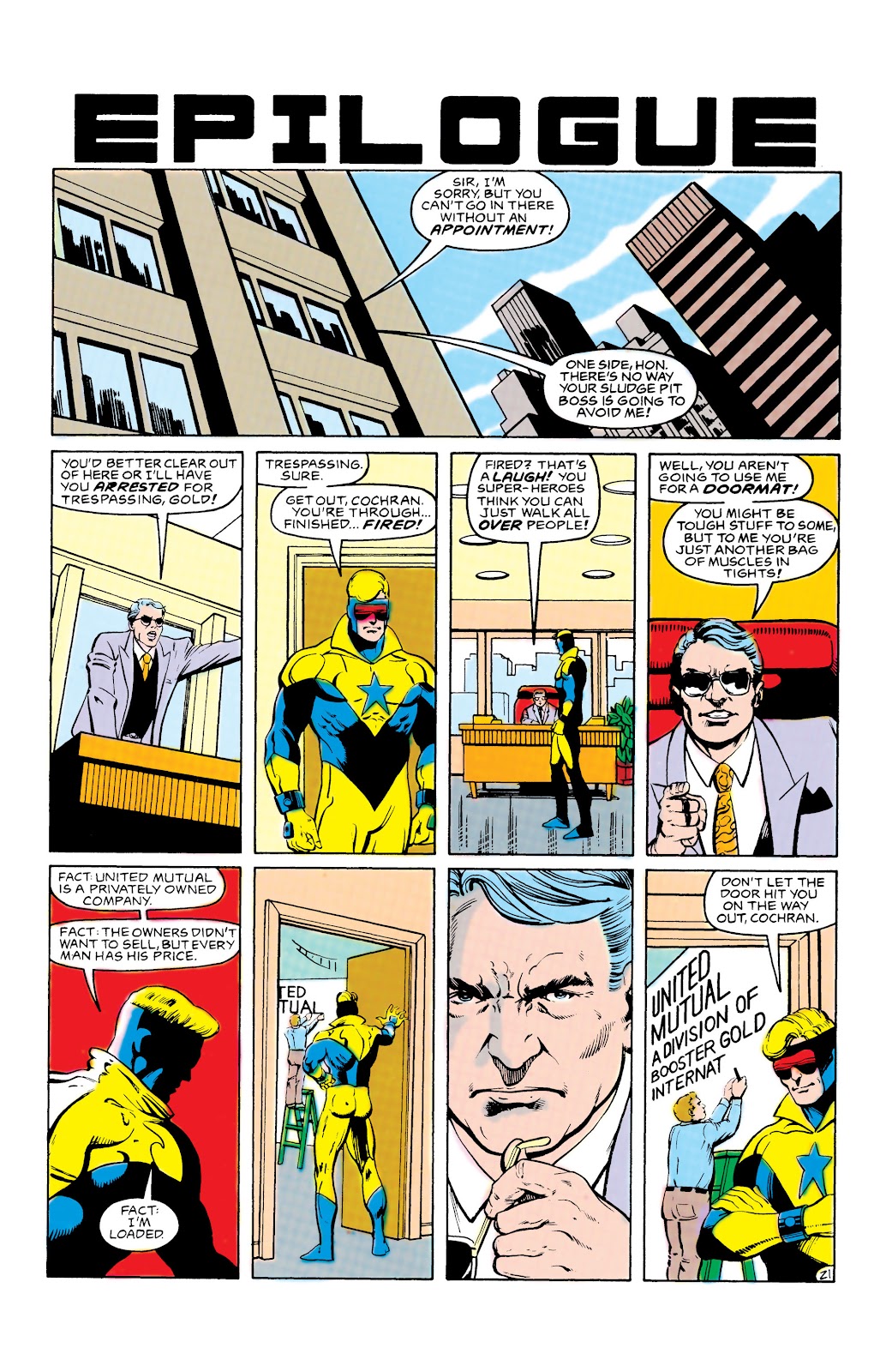 Booster Gold (1986) Issue #20 - Page 21