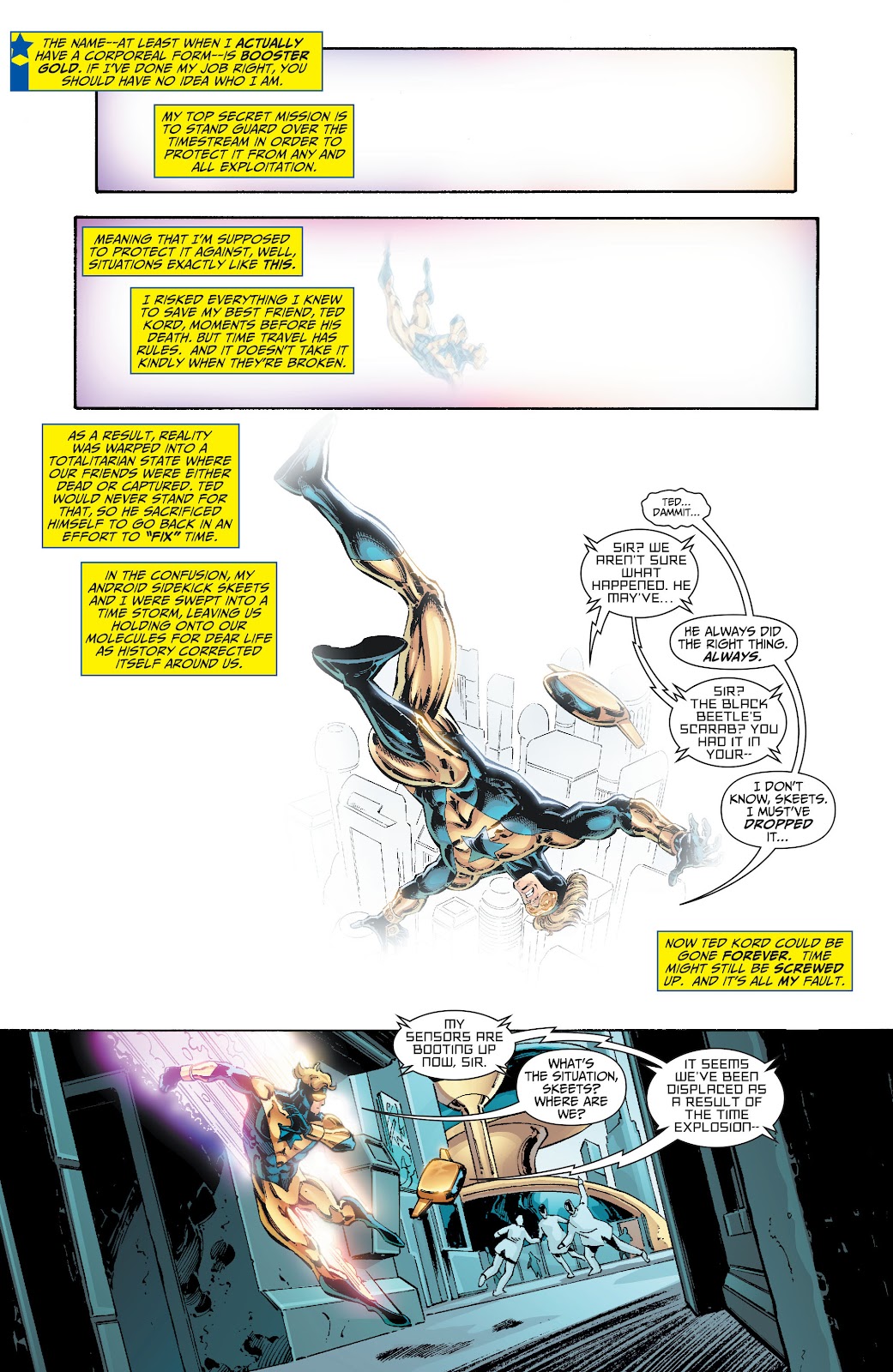 Booster Gold (2007) Issue #48 - Page 2