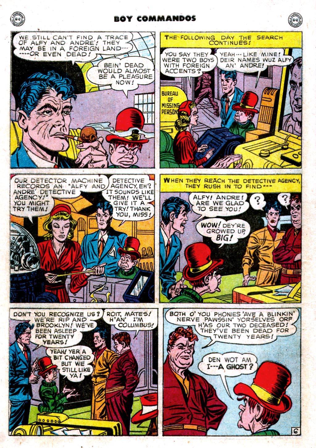 Boy Commandos Issue #19 - Page 8