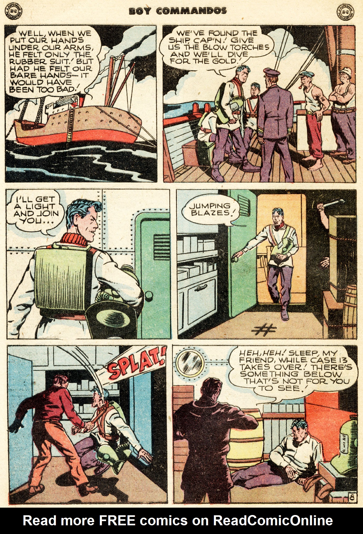 Boy Commandos Issue #20 - Page 10