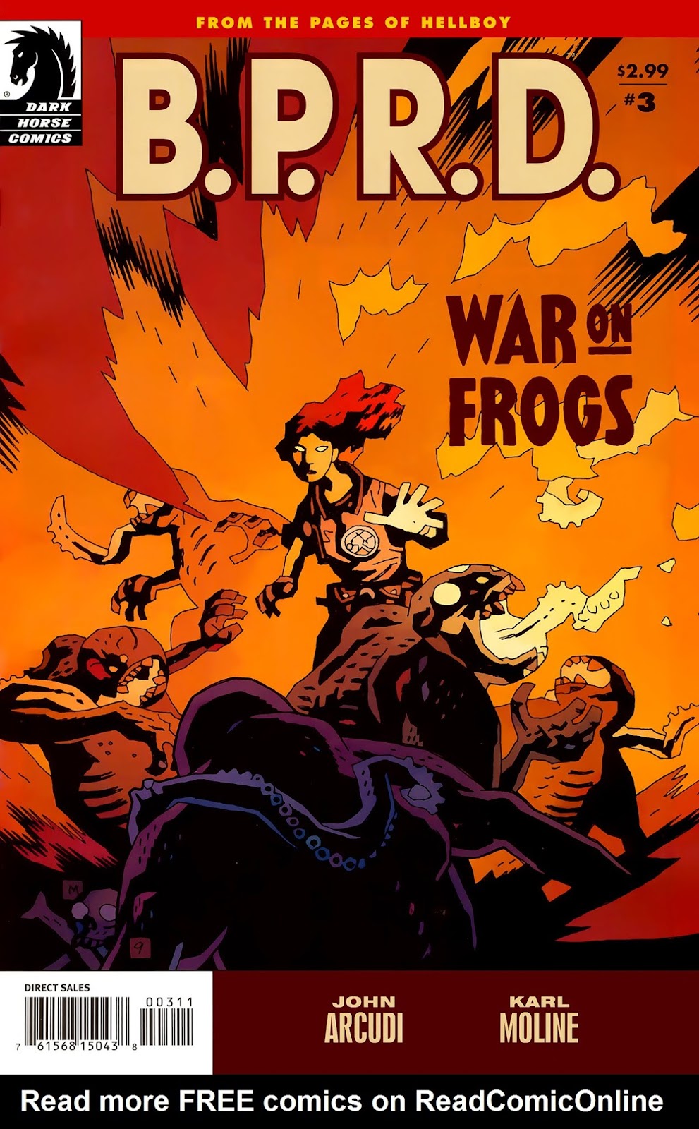 B.P.R.D.: War on Frogs Issue #3 - Page 1