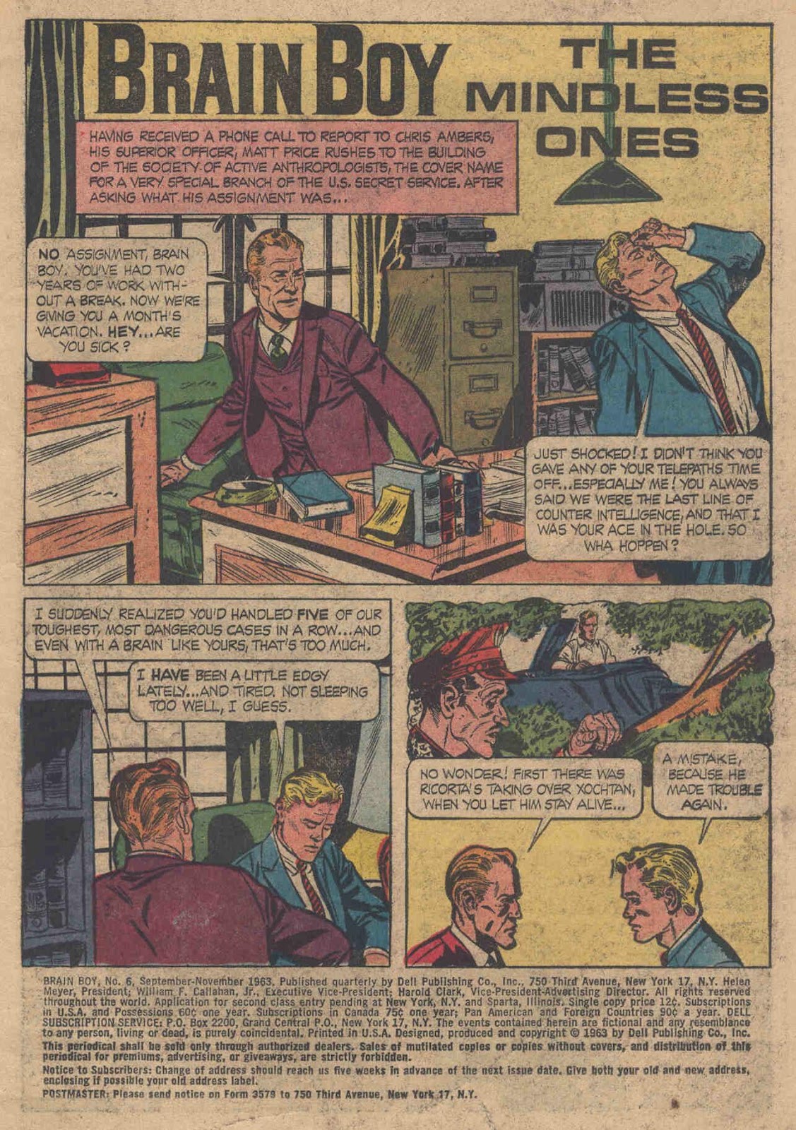 Brain Boy (1962) Issue #6 - Page 3