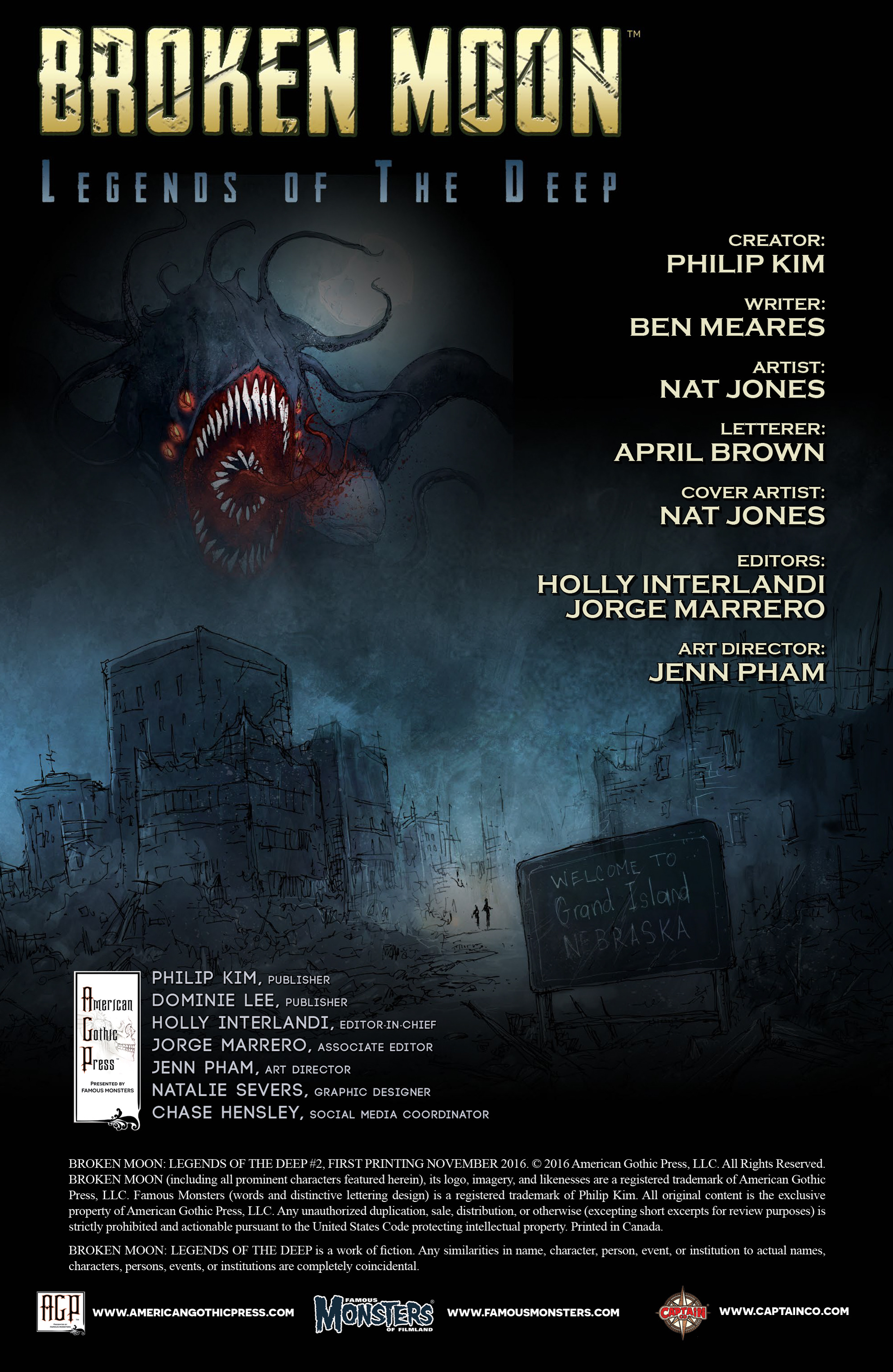 Broken Moon: Legends of the Deep Issue #2 - Page 2