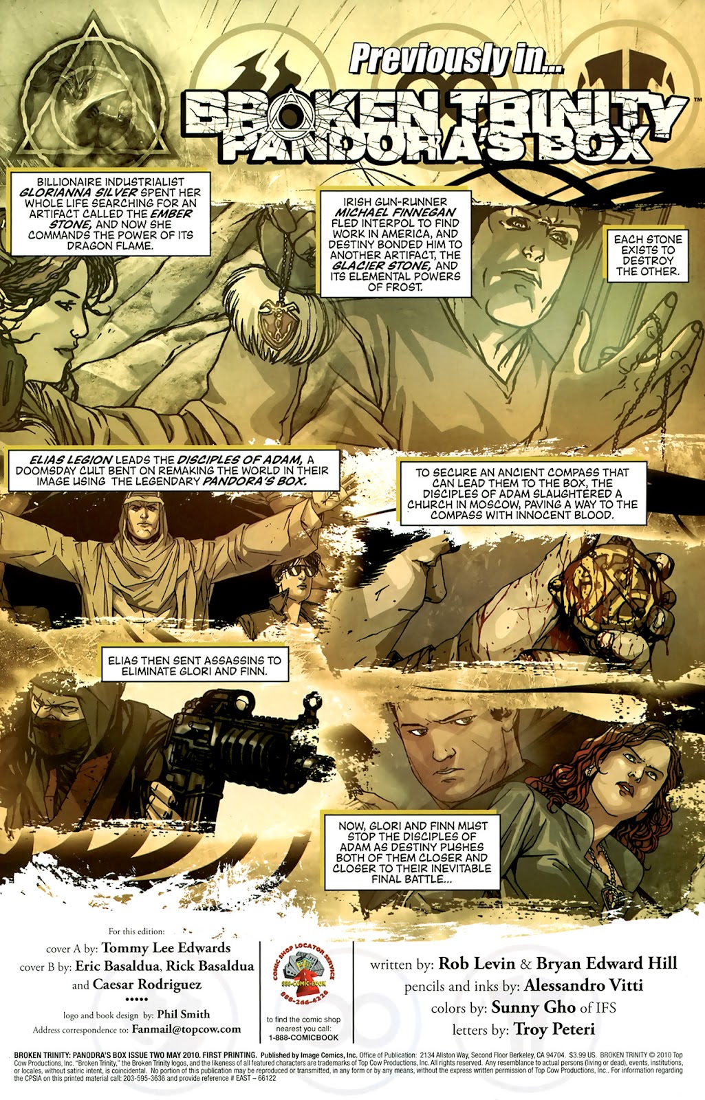 Broken Trinity vol 2: Pandora's Box Issue #2 - Page 2