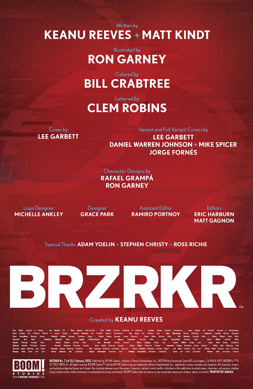 BRZRKR Issue #7 - Page 2