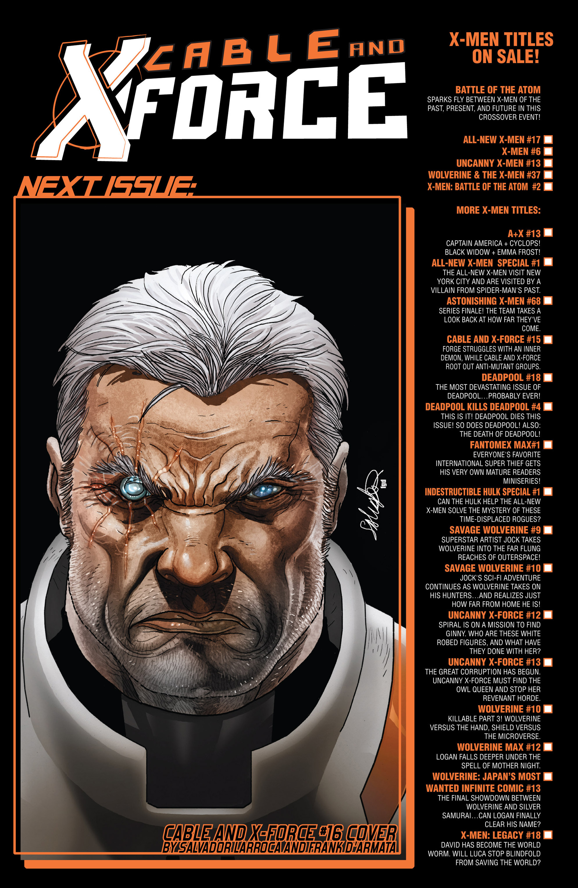 Cable and X-Force Issue #15 - Page 22