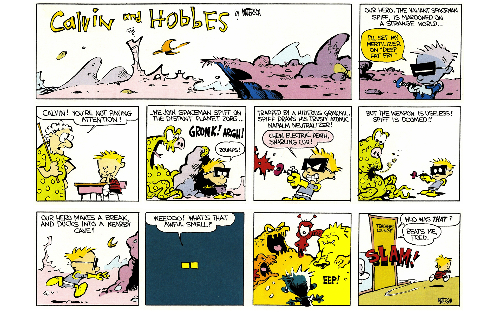 Calvin and Hobbes Issue #1 - Page 17