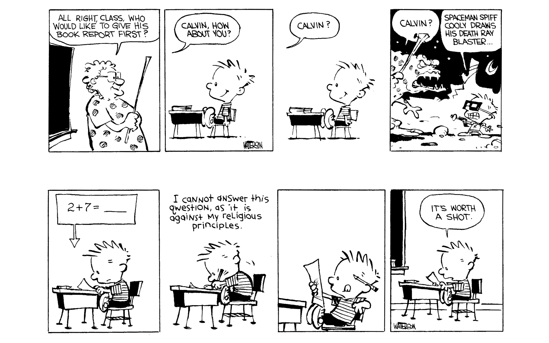 Calvin and Hobbes Issue #1 - Page 34