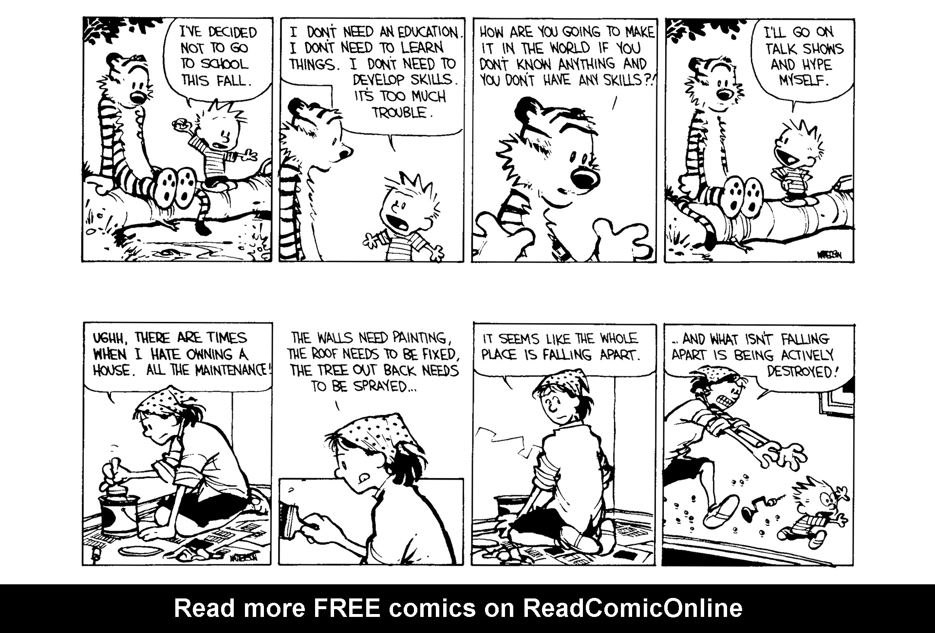 Calvin and Hobbes Issue #5 - Page 156
