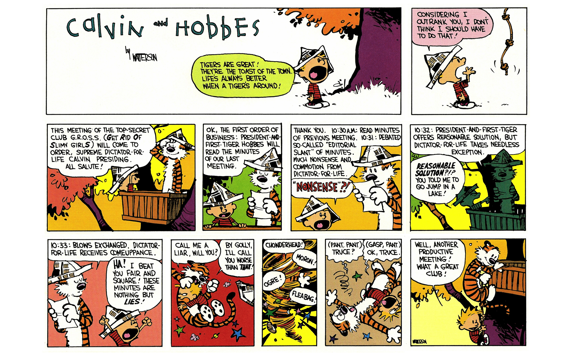 Calvin and Hobbes Issue #6 - Page 13