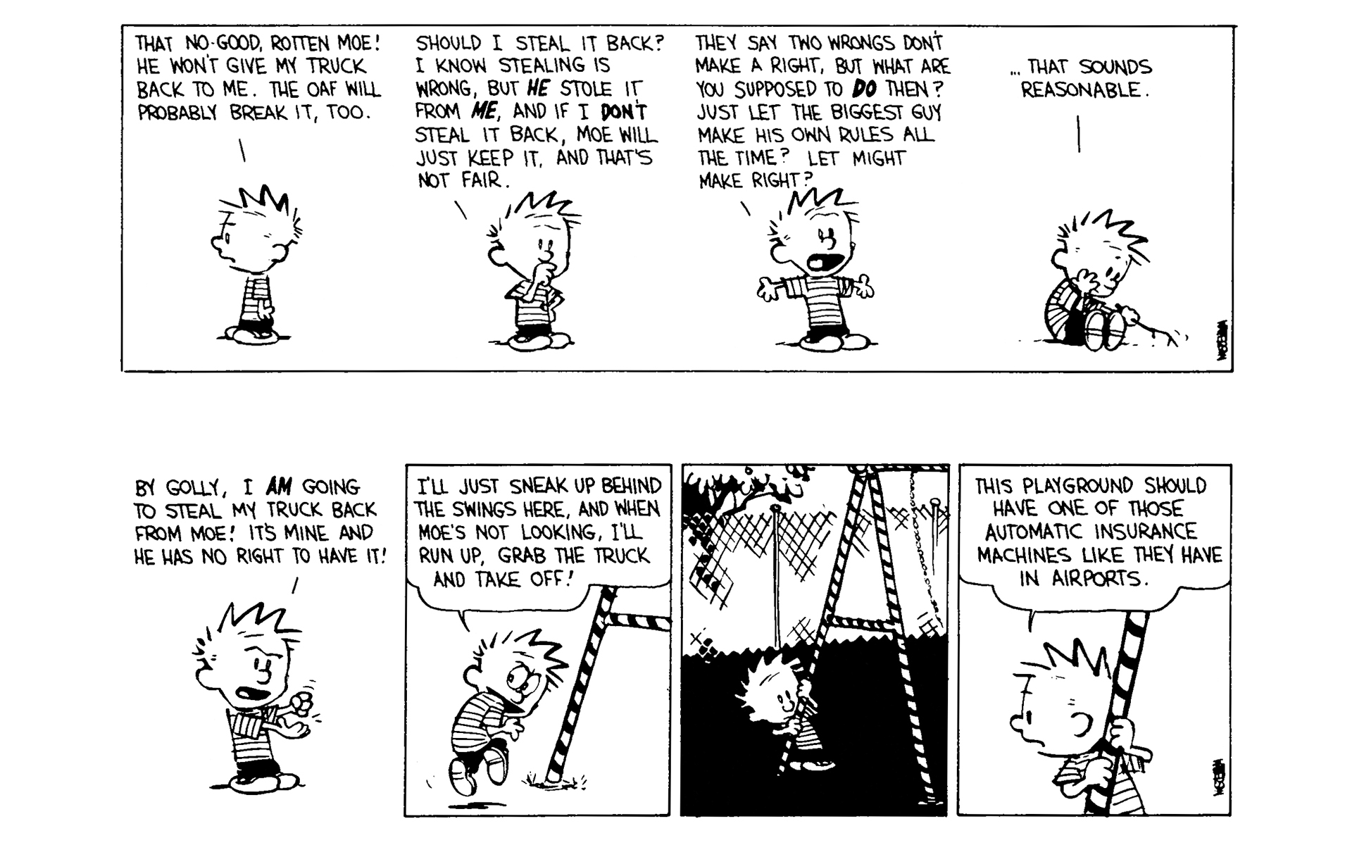 Calvin and Hobbes Issue #6 - Page 7