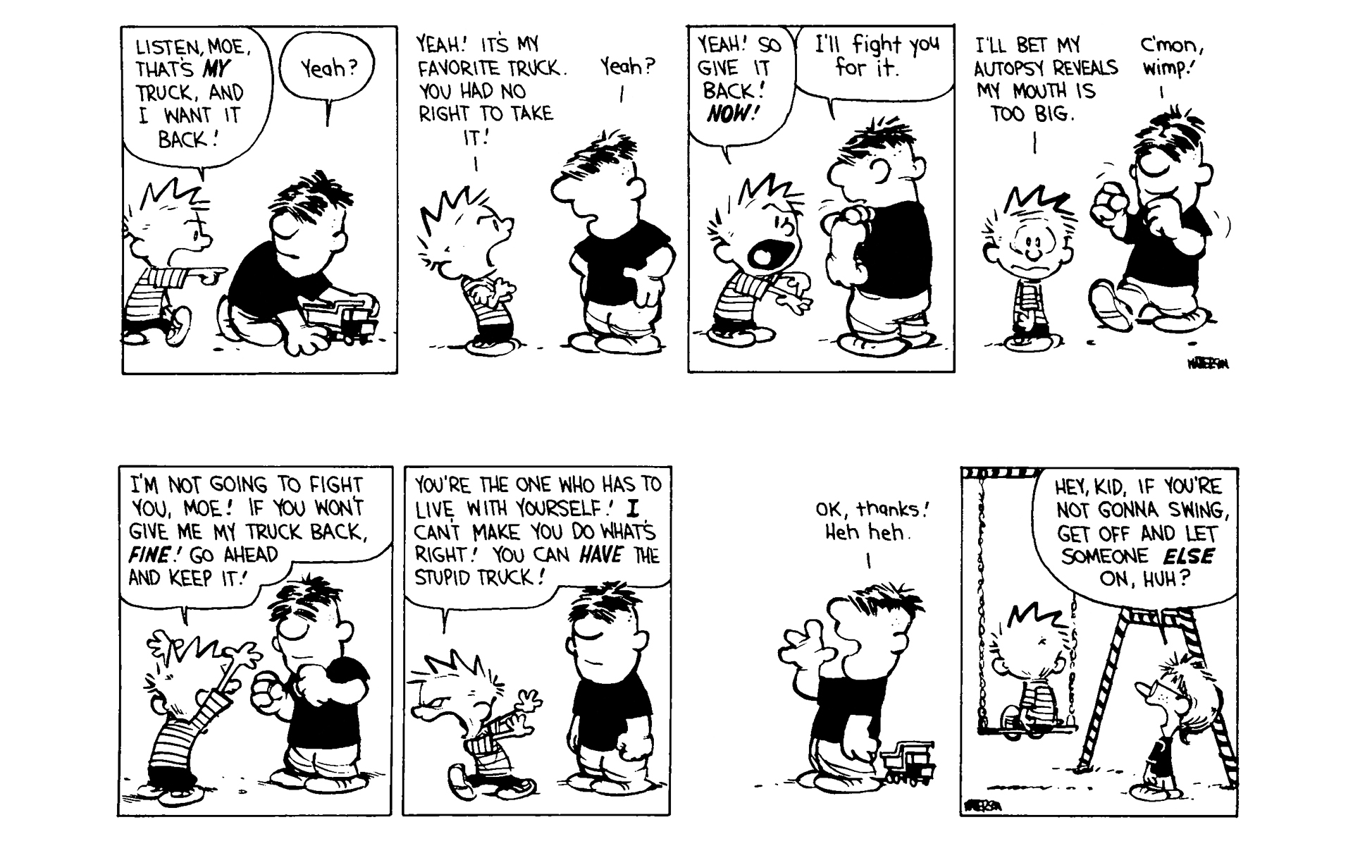 Calvin and Hobbes Issue #6 - Page 9