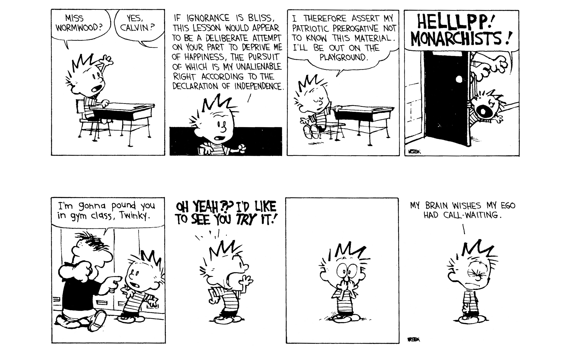 Calvin and Hobbes Issue #8 - Page 162