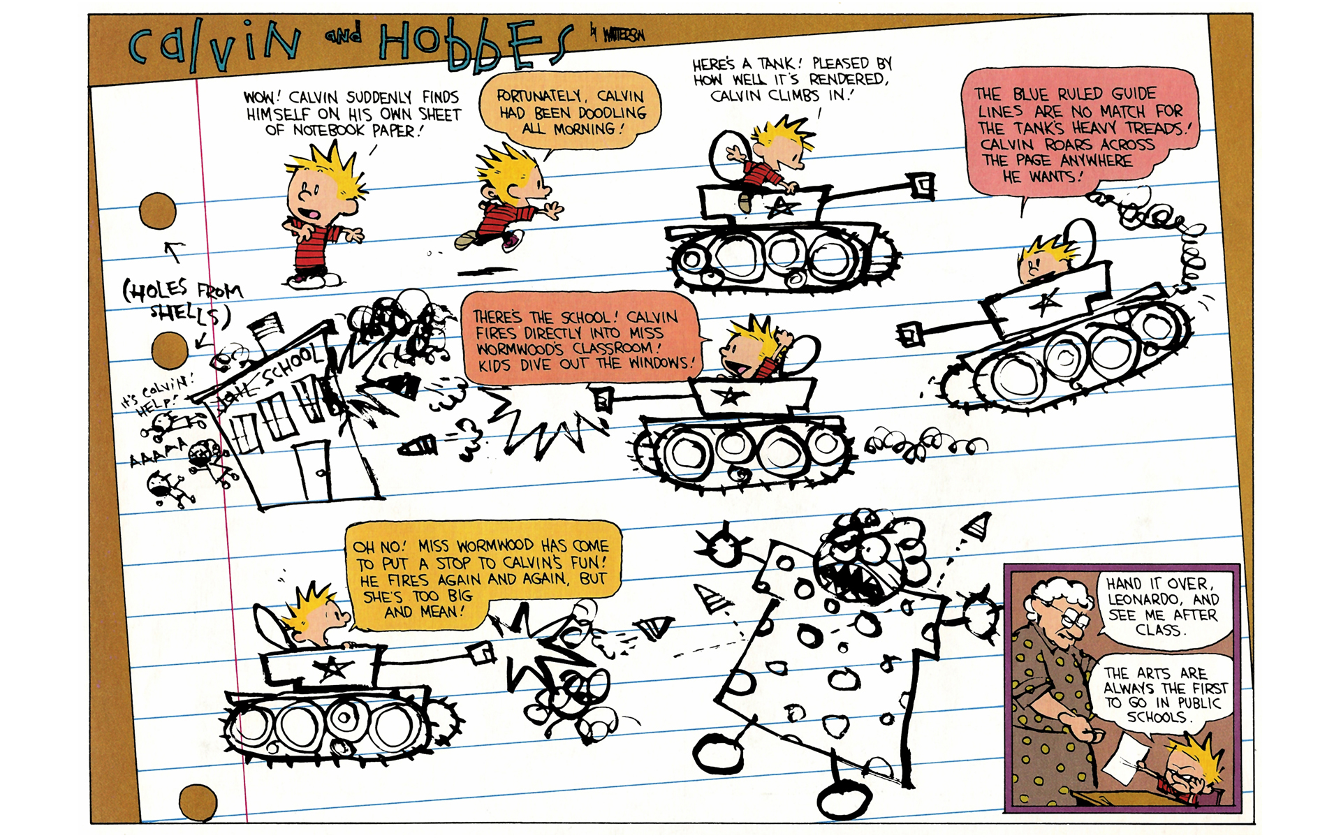 Calvin and Hobbes Issue #8 - Page 171