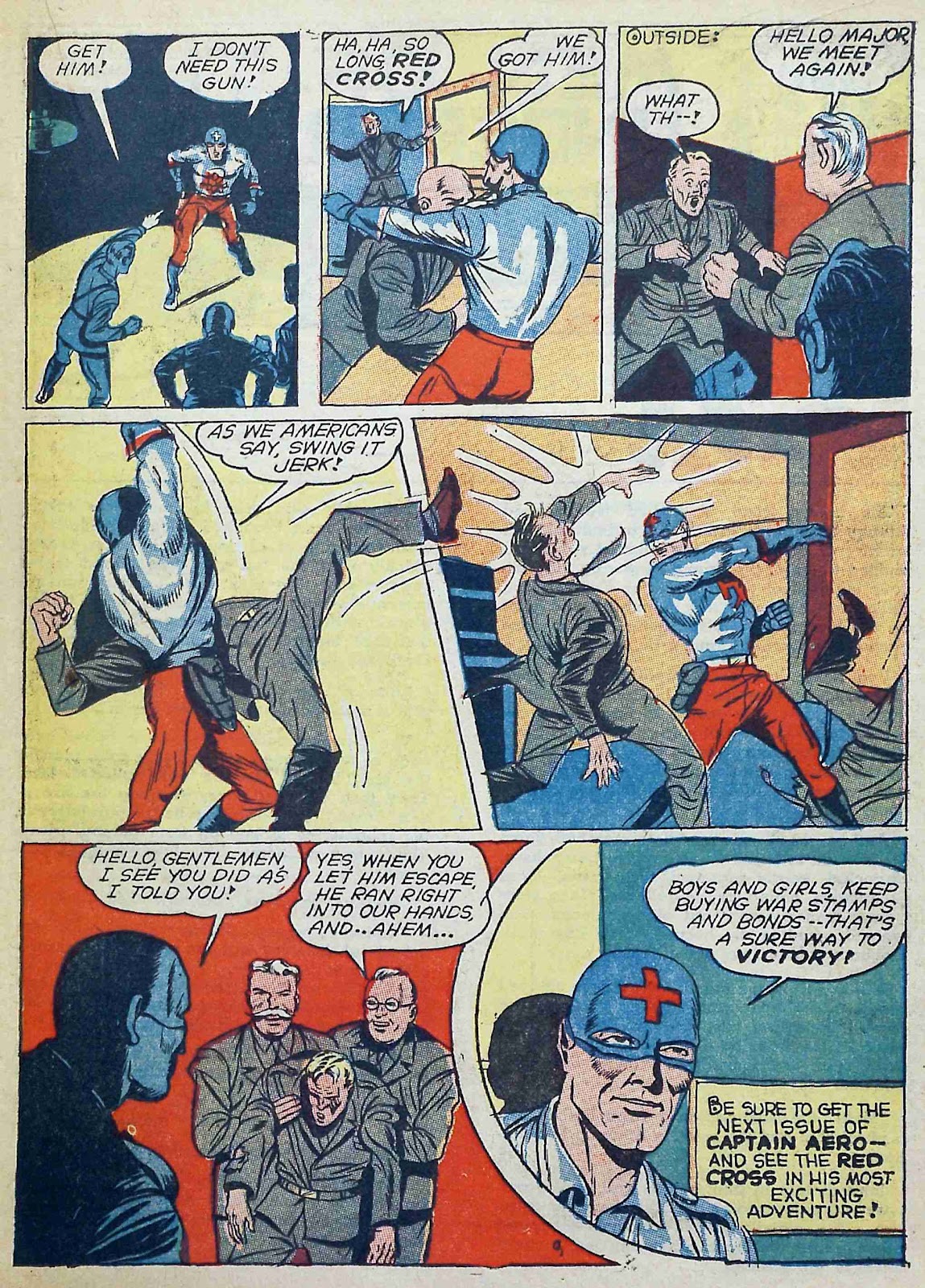 Captain Aero Comics Issue #10 - Page 33
