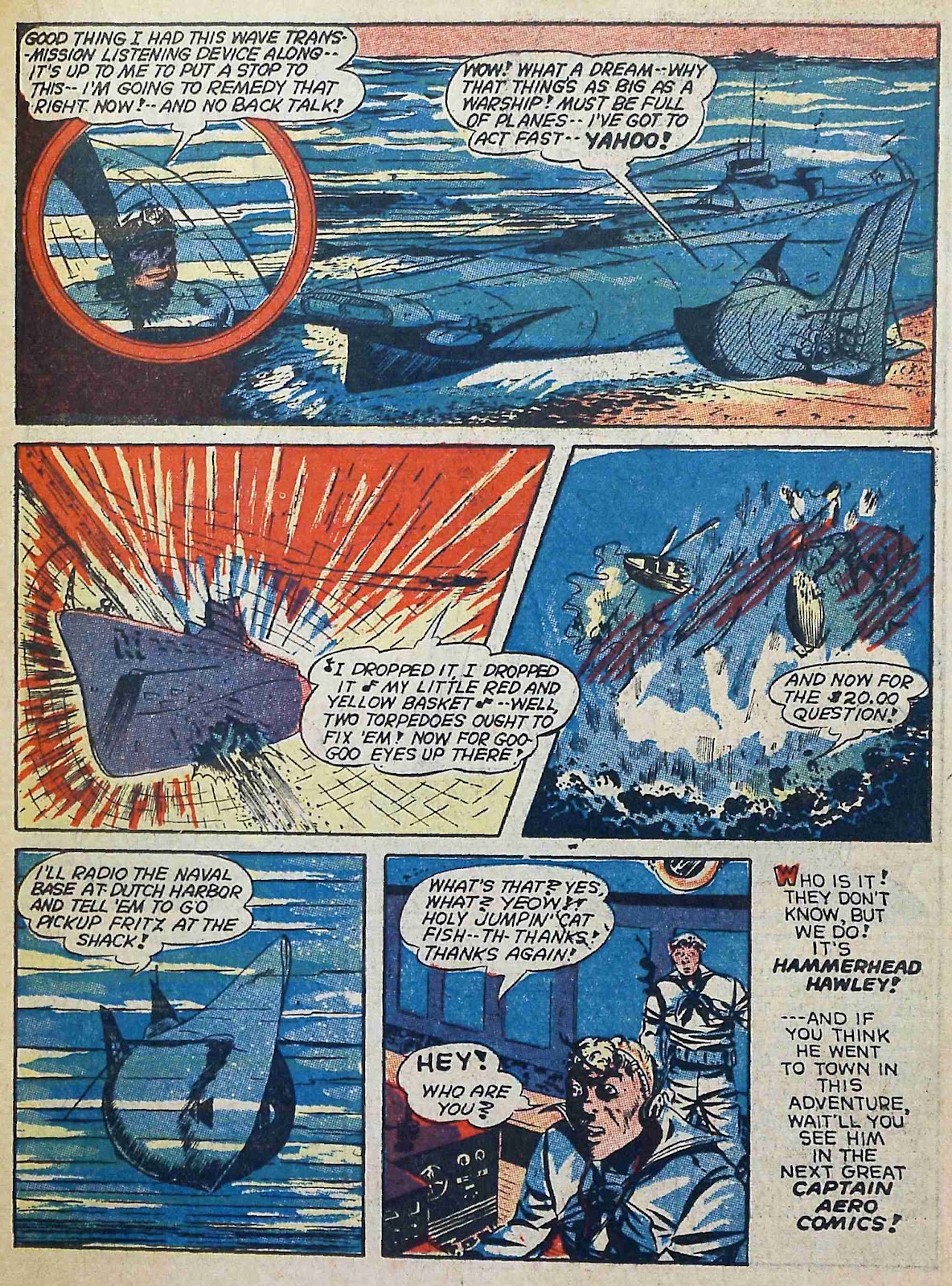 Captain Aero Comics Issue #10 - Page 43