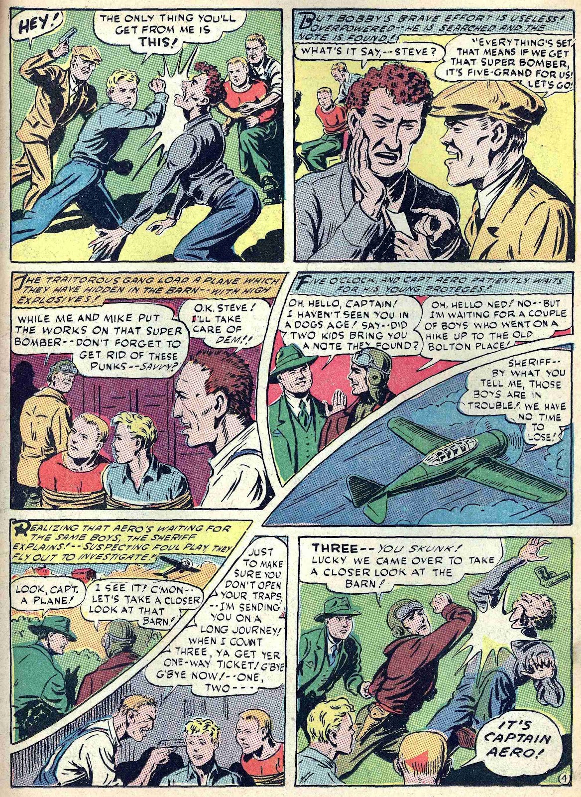 Captain Aero Comics Issue #13 - Page 41