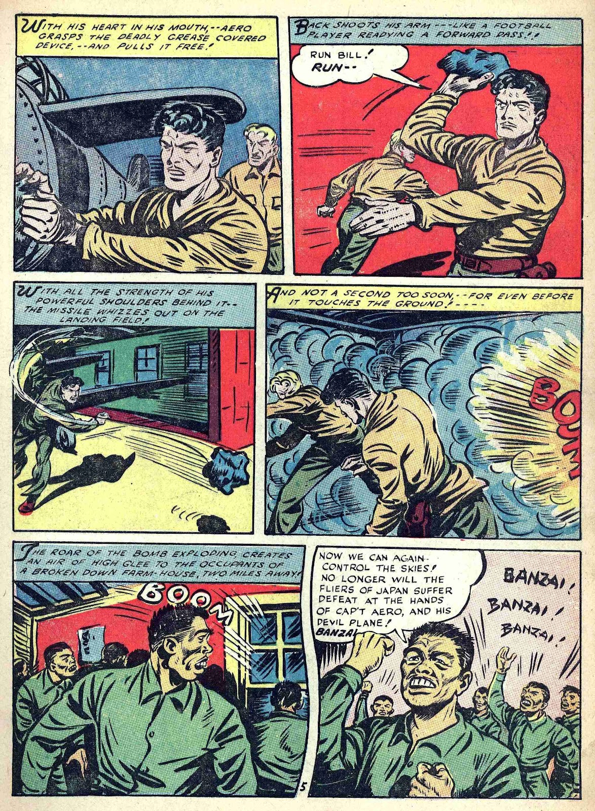 Captain Aero Comics Issue #13 - Page 7