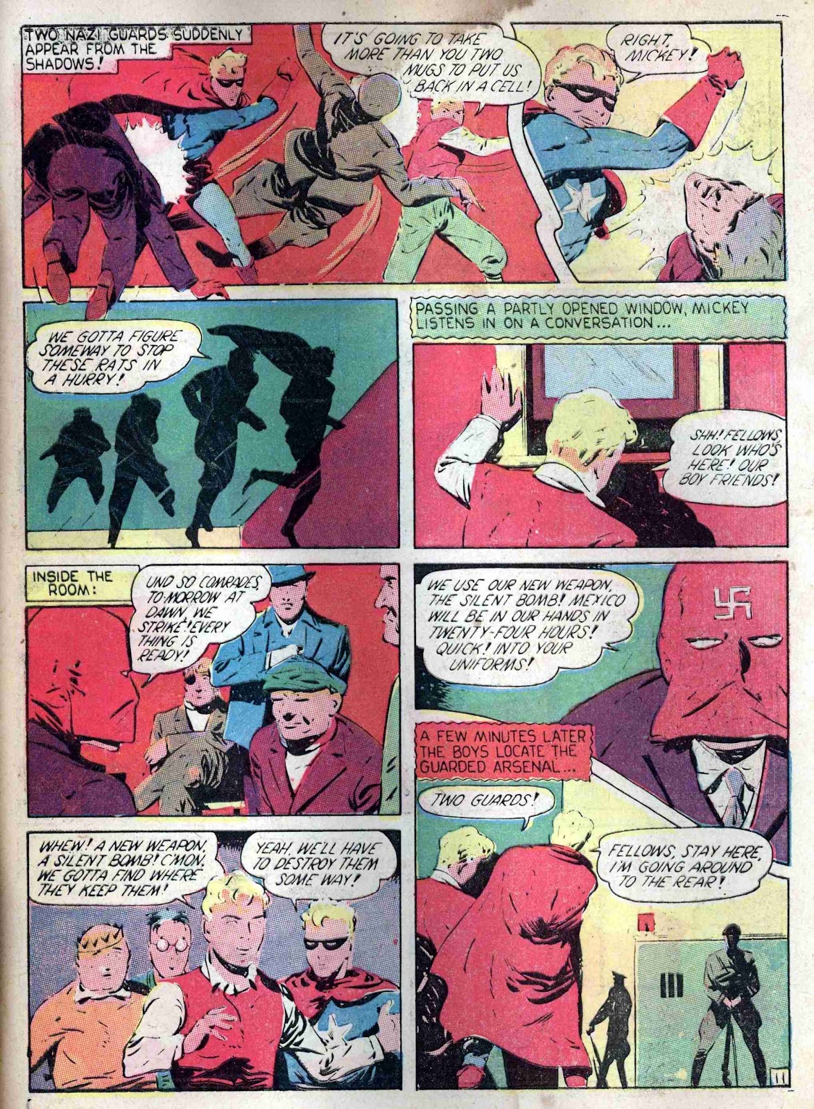 Captain Aero Comics Issue #2 - Page 57