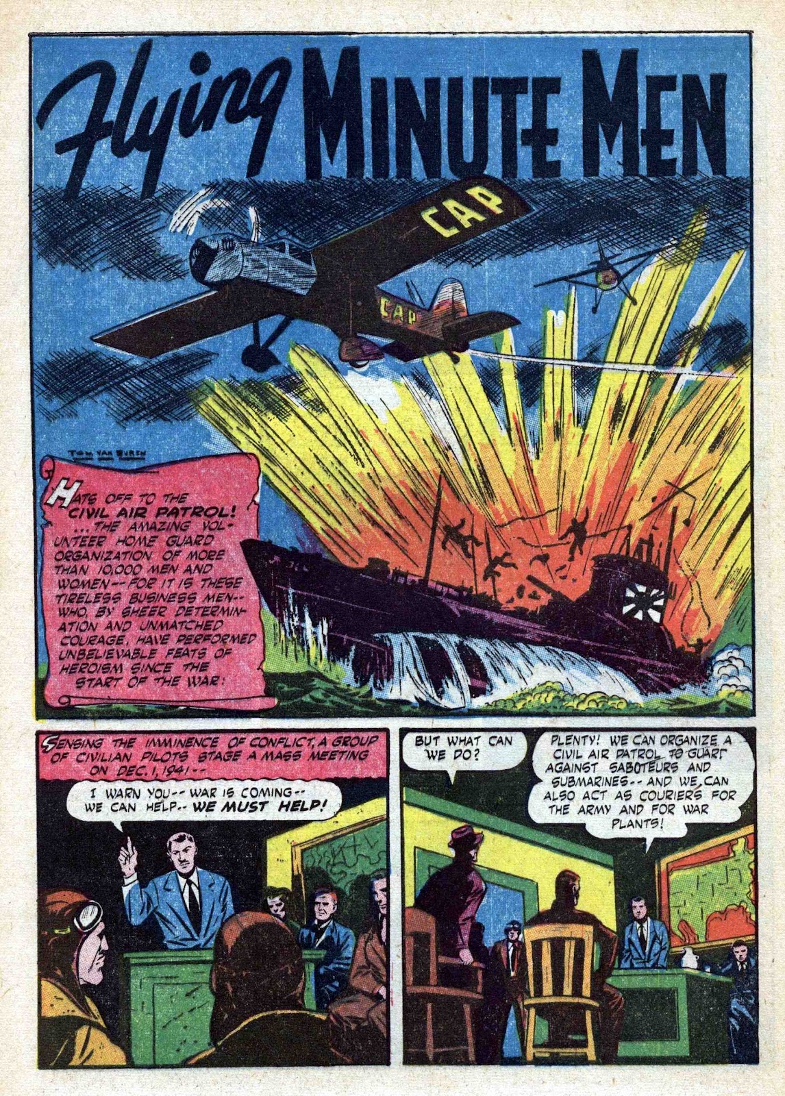 Captain Aero Comics Issue #21 - Page 40