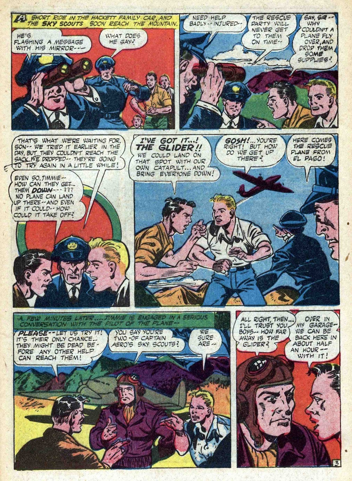 Captain Aero Comics Issue #21 - Page 47