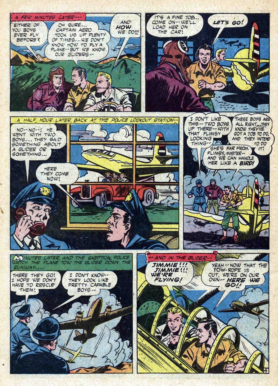 Captain Aero Comics Issue #21 - Page 48