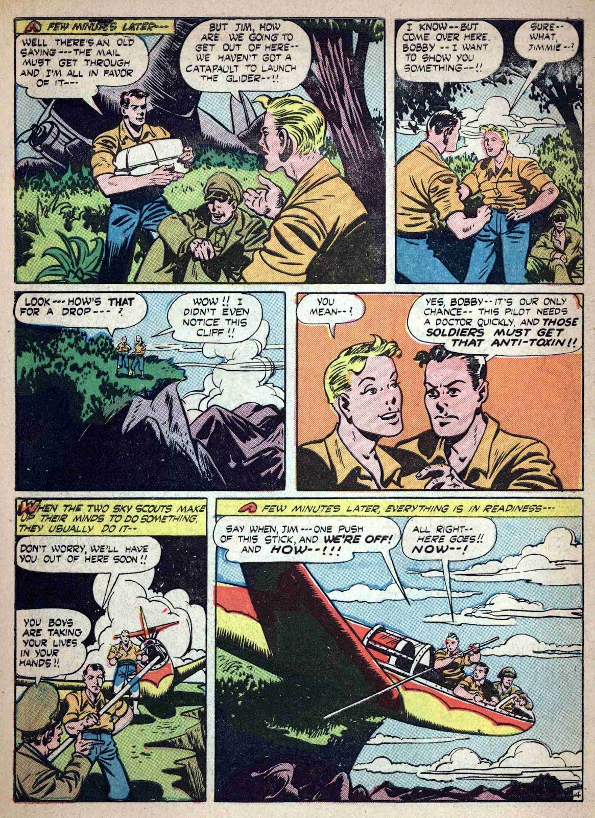 Captain Aero Comics Issue #22 - Page 48
