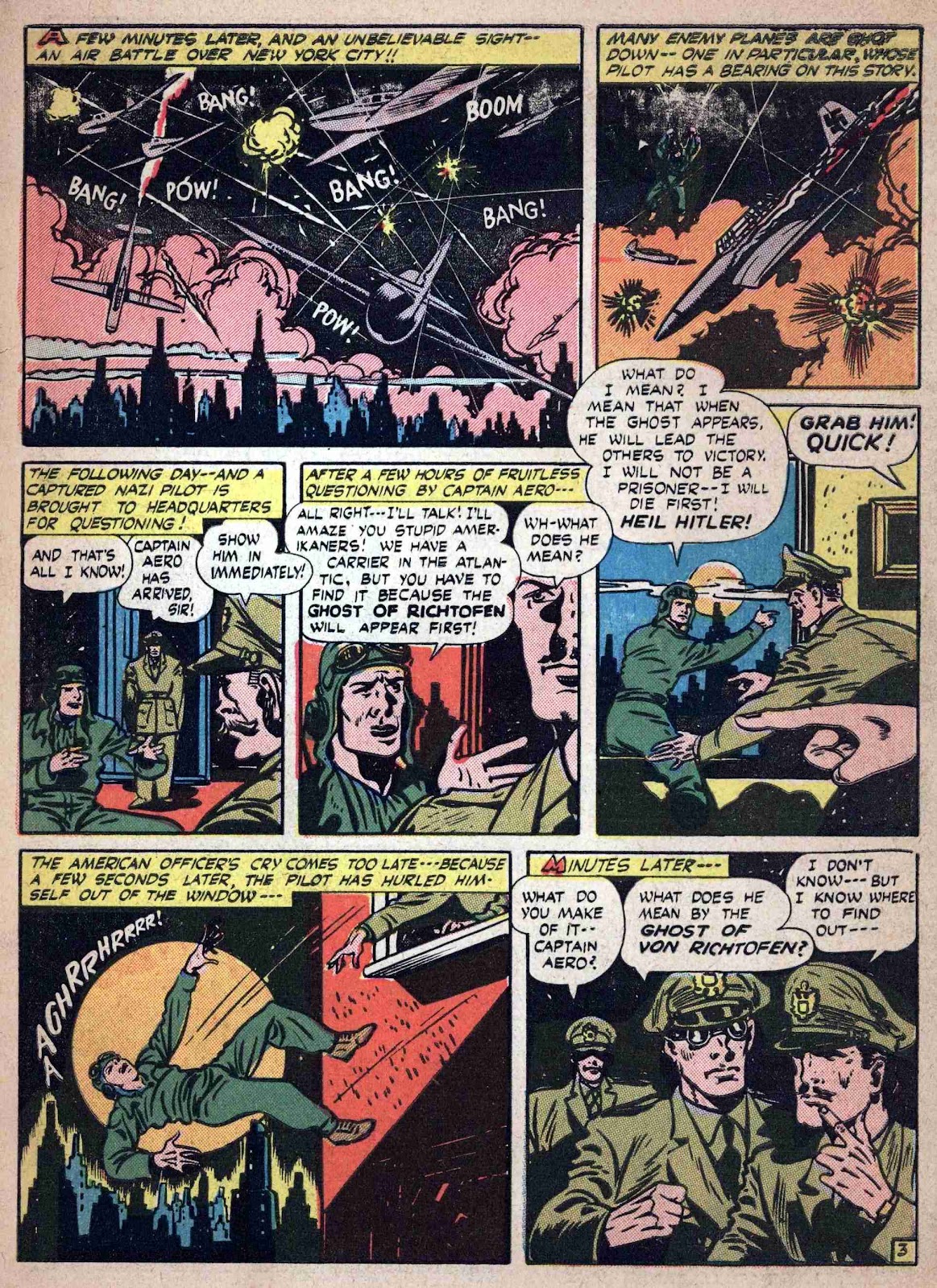 Captain Aero Comics Issue #22 - Page 5