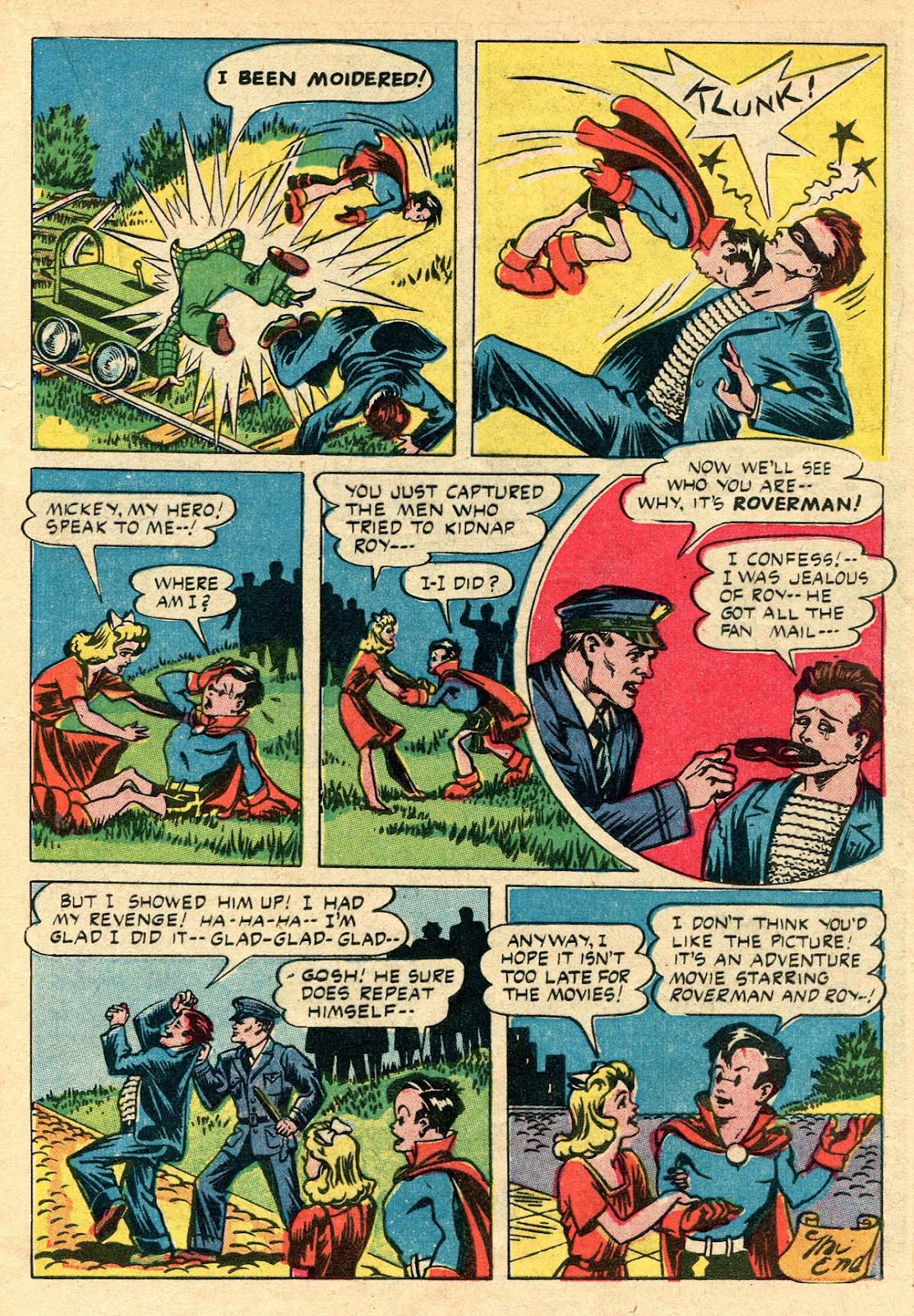 Captain Aero Comics Issue #23 - Page 23