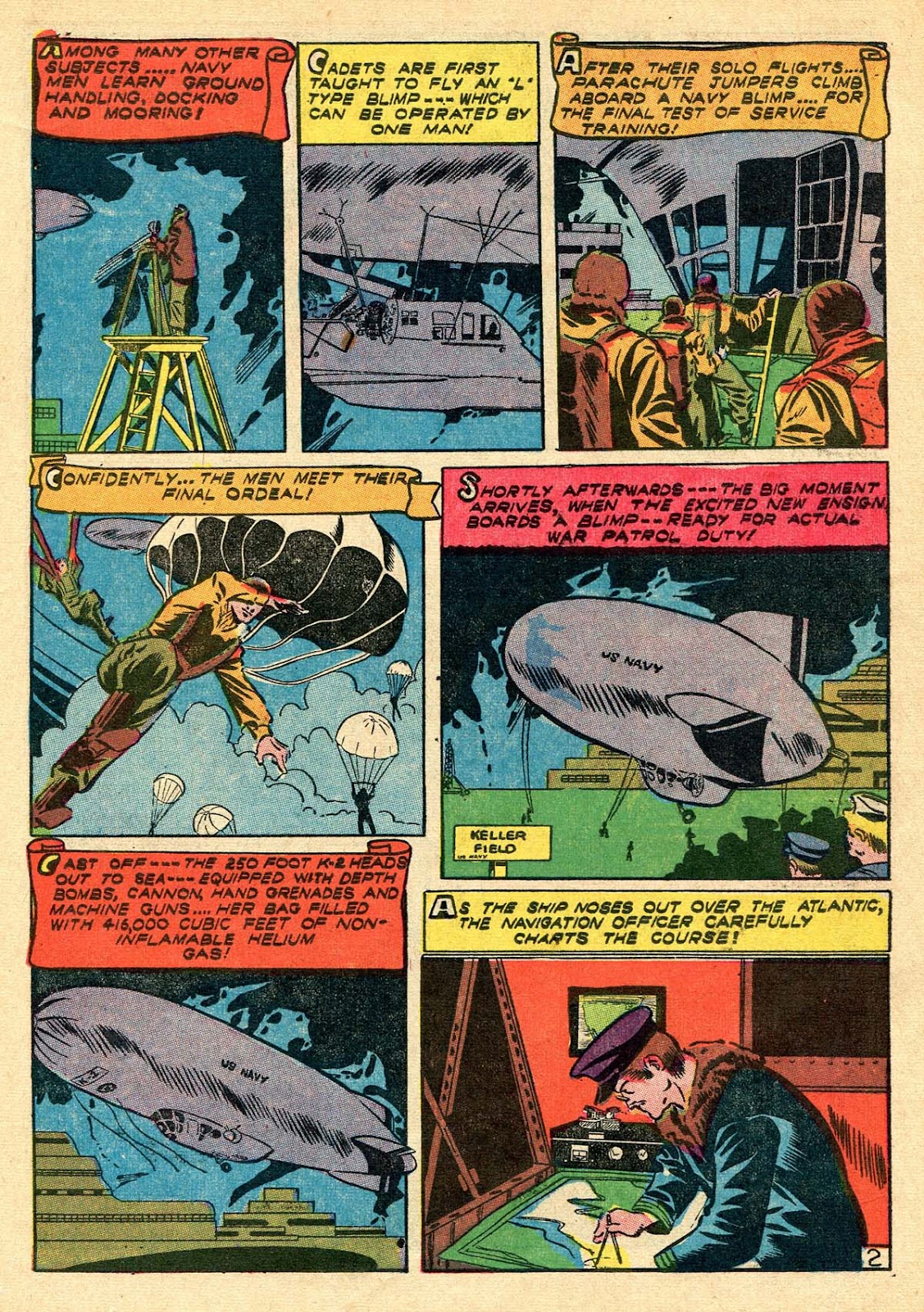 Captain Aero Comics Issue #23 - Page 35