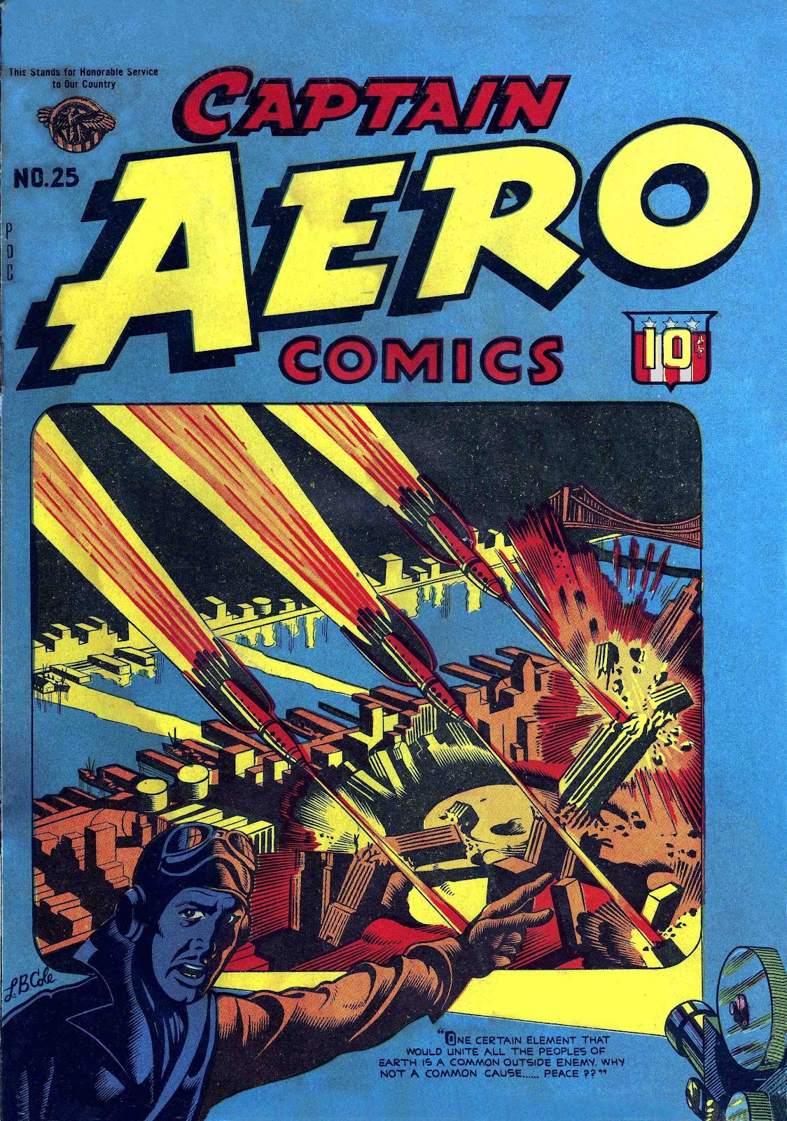 Captain Aero Comics Issue #25 - Page 2