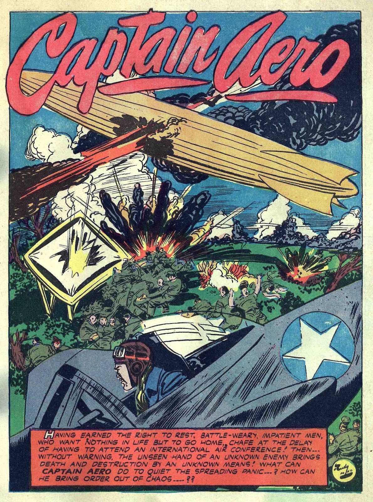 Captain Aero Comics Issue #25 - Page 3