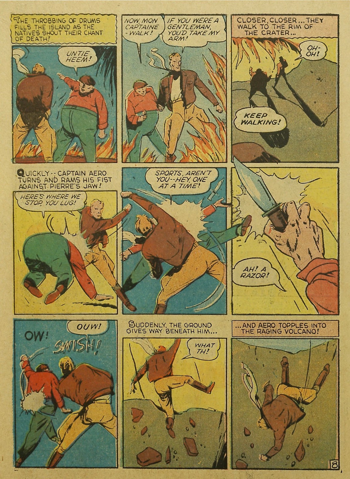 Captain Aero Comics Issue #3 - Page 10