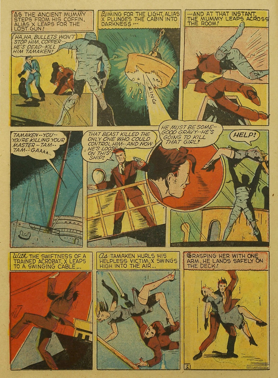 Captain Aero Comics Issue #3 - Page 20