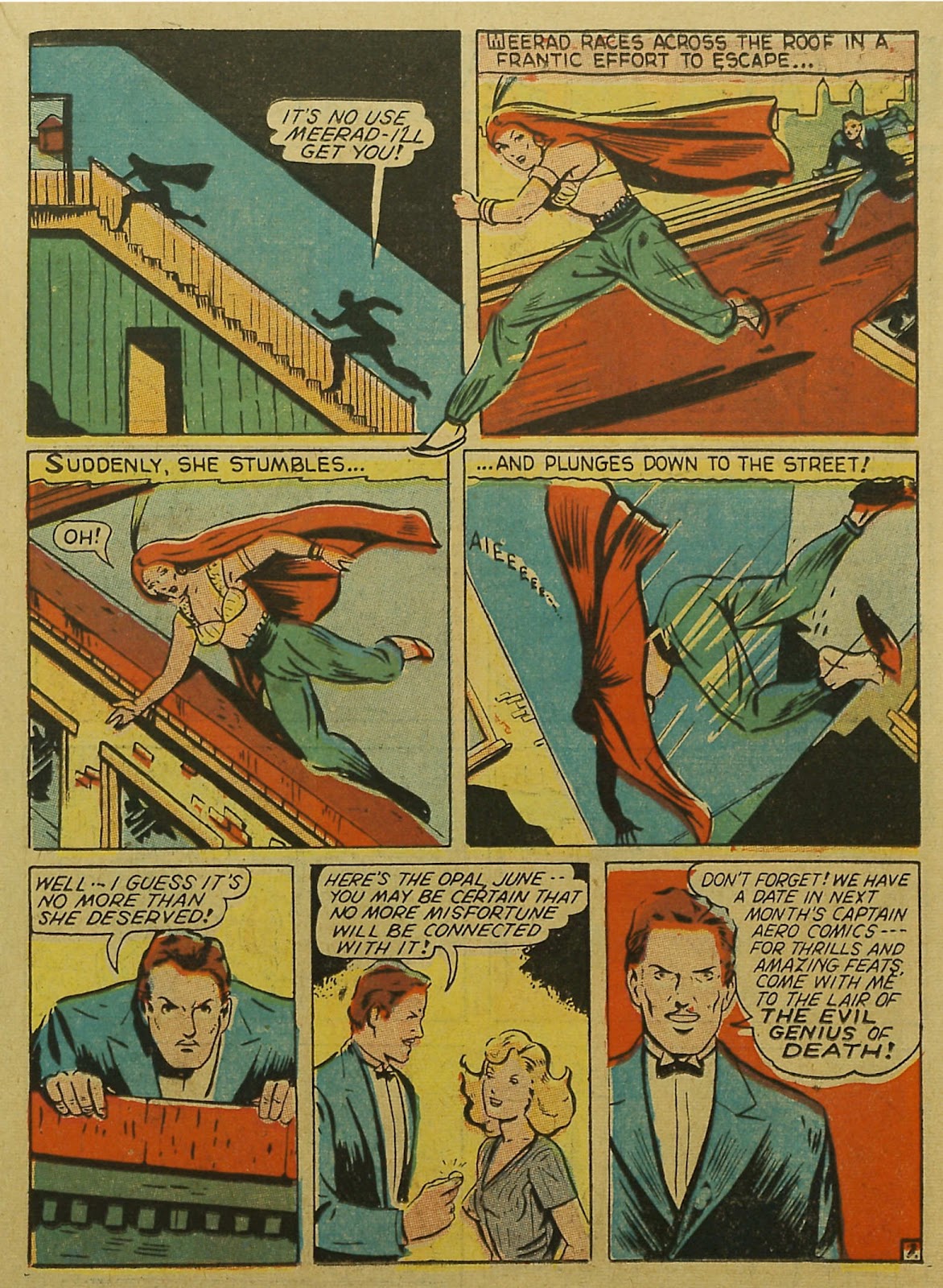 Captain Aero Comics Issue #3 - Page 29