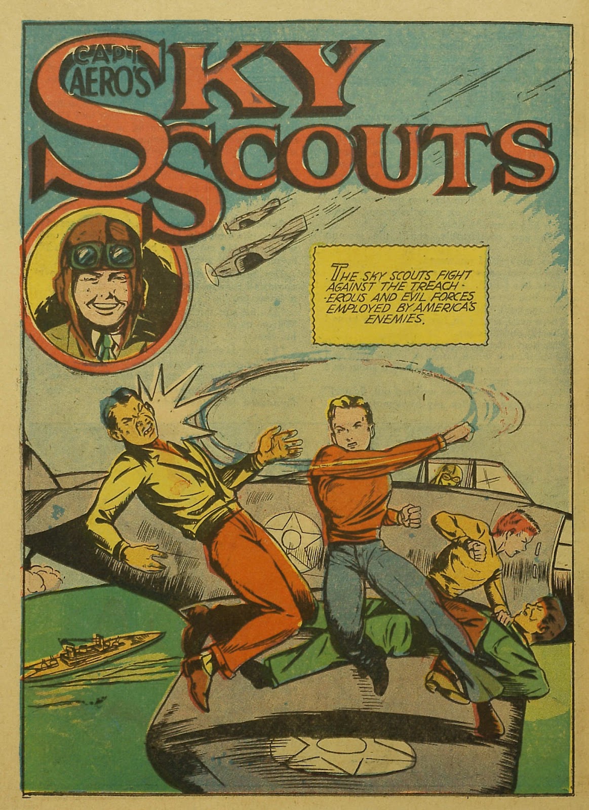 Captain Aero Comics Issue #3 - Page 46