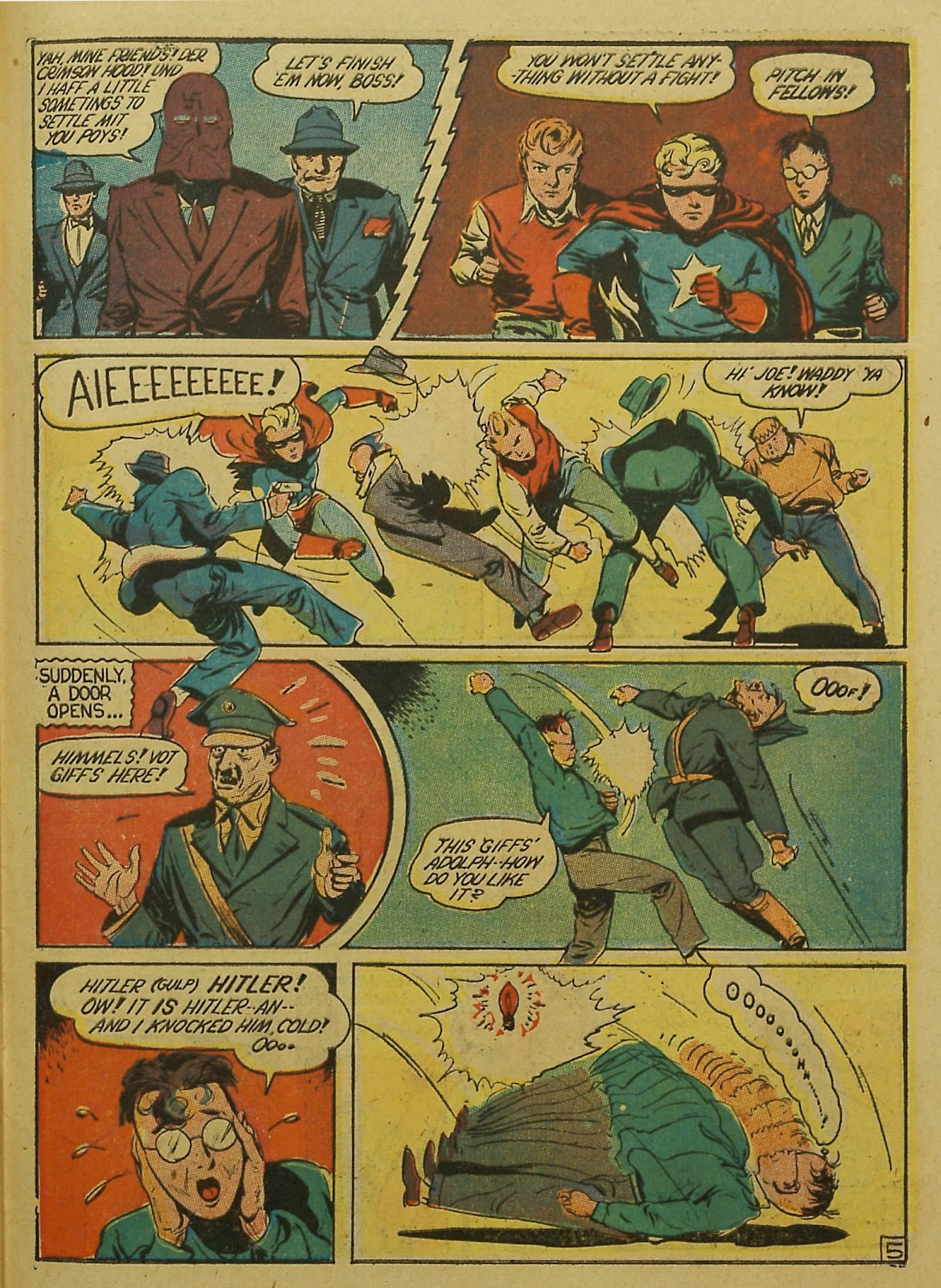 Captain Aero Comics Issue #3 - Page 57