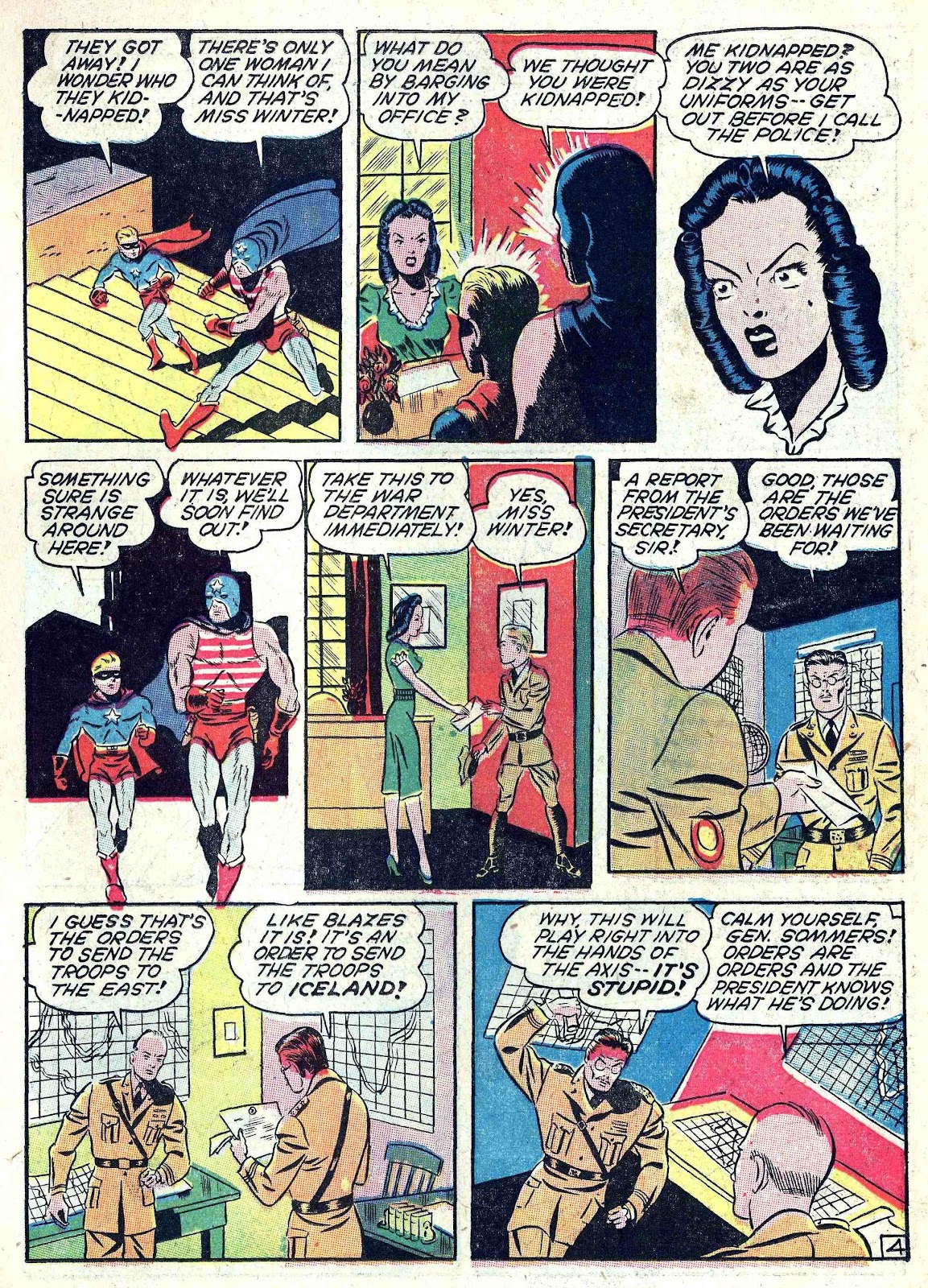 Captain Aero Comics Issue #5 - Page 21
